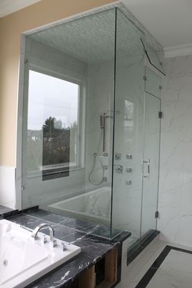 10mm Frameless Steam Shower Door