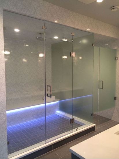 Frameless Steam Shower Door