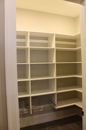 Pantry Wood Closets, White Color