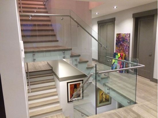 12mm glass Railing Inside